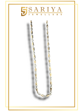 Trendy 925 Silver Men’s Chain with Rose Gold Touch – Elegant Jewellery for Men