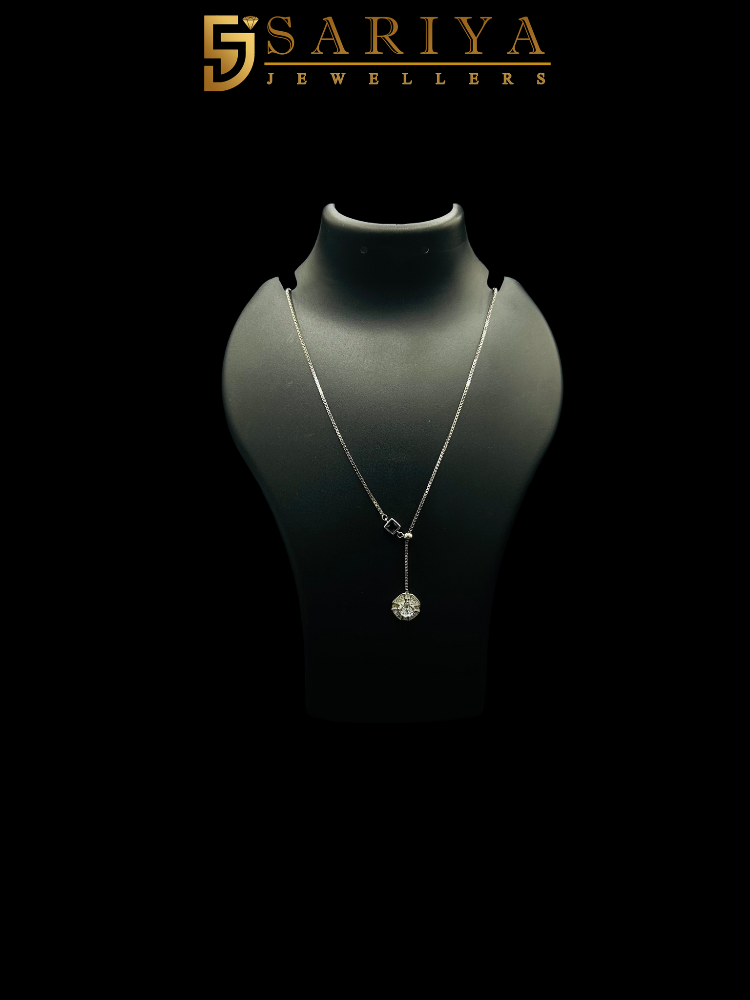 Premium Adjustable Silver Necklace
