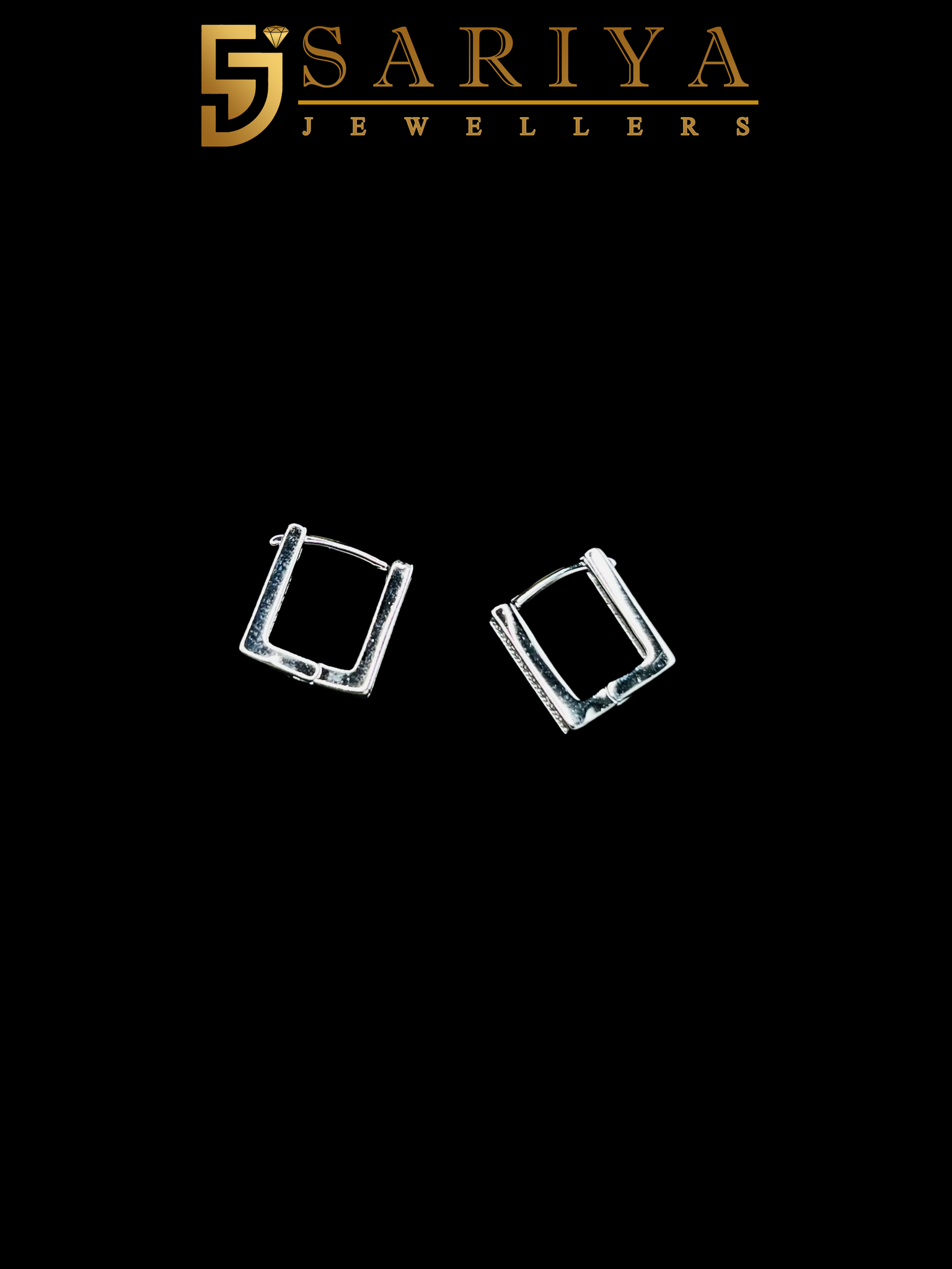 925 Sterling Silver U Shape Earrings