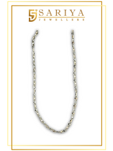 Two Tone 925 Sterling Silver Men’s Chain – Rose Gold Polished Premium Jewellery