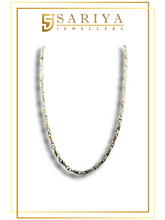 Trendy 925 Silver Men’s Chain with Rose Gold Touch – Elegant Jewellery for Men