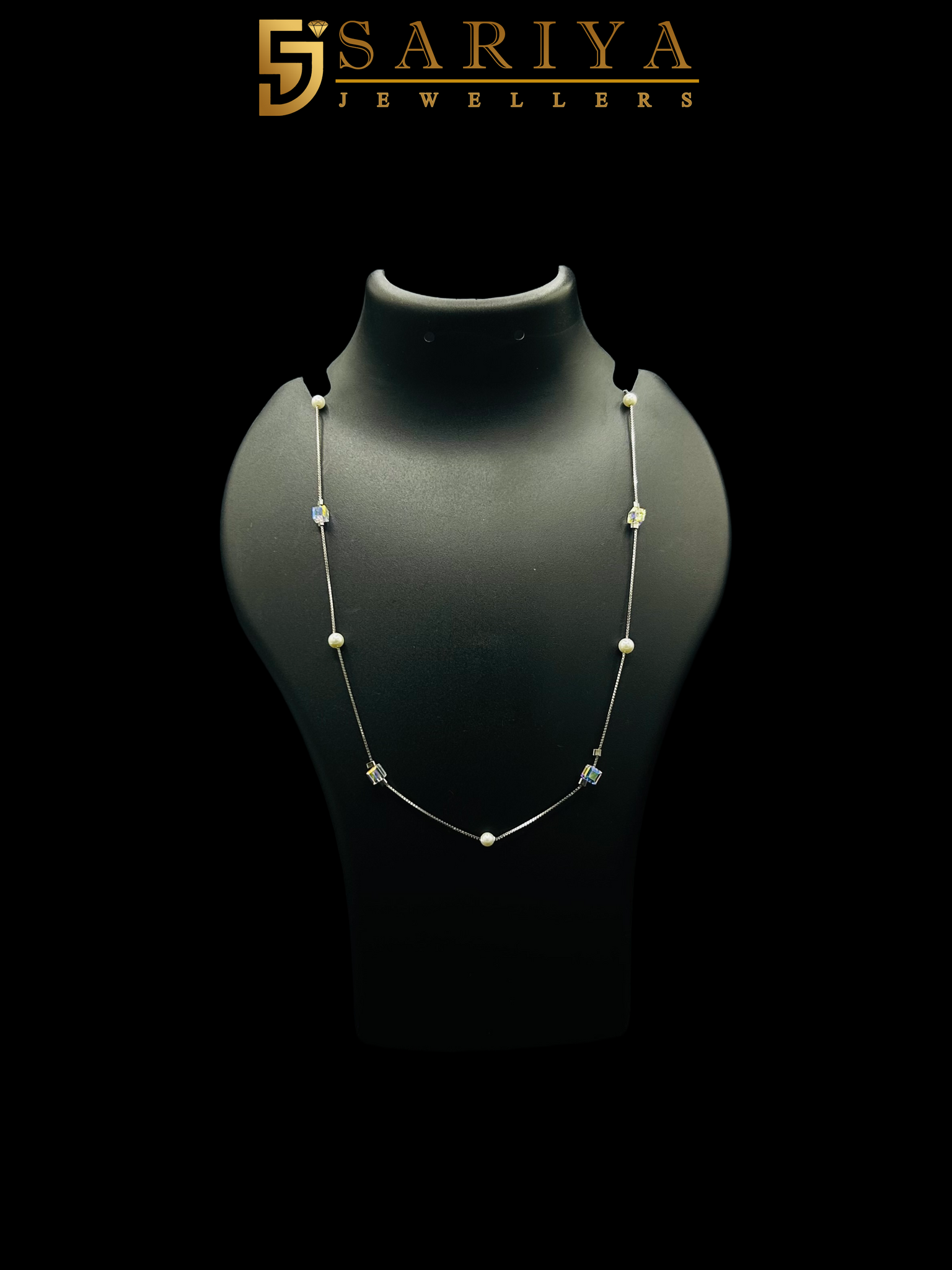 Best white Pearl Shine Bright Necklace